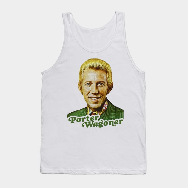 Porter Wagoner // Retro Country Singer Fan Tribute Tank Top by darklordpug